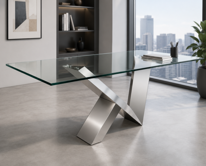 Glass Desk